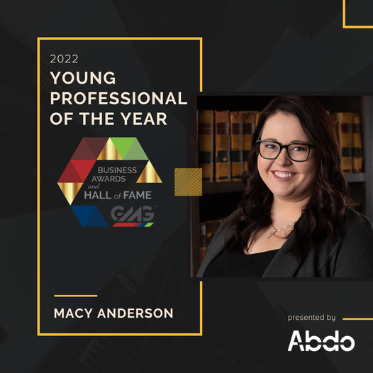 YP of the Year Macy Anderson