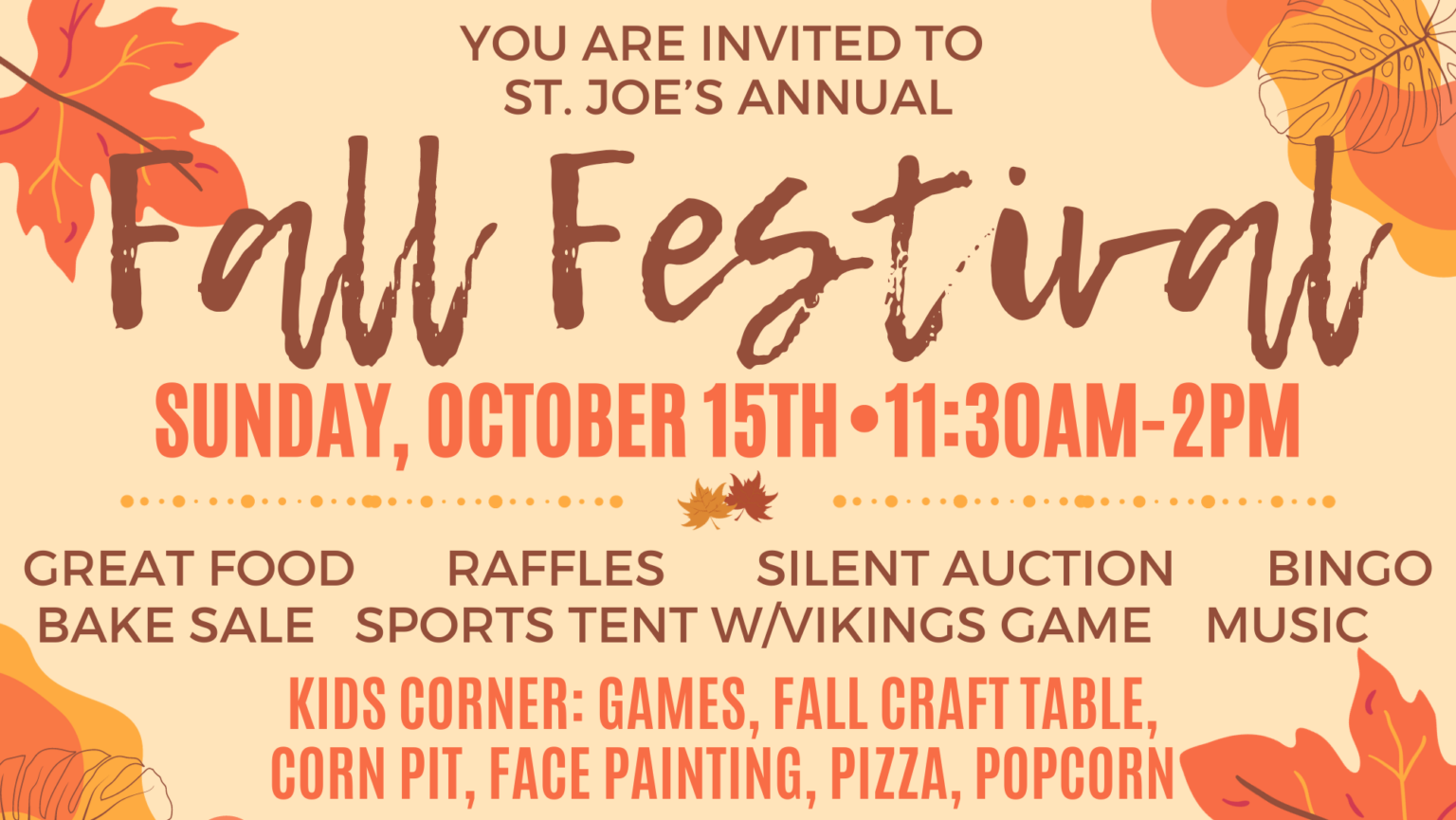 St. Joe's Annual Fall Festival - Greater Mankato